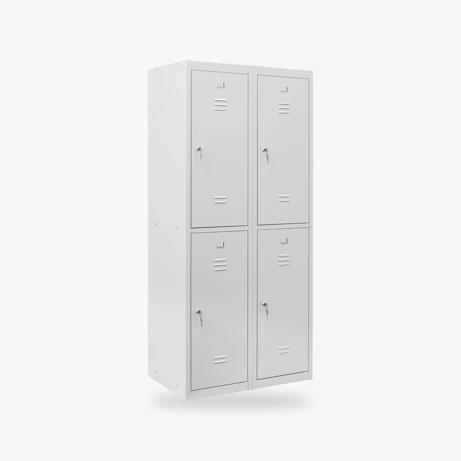 2-li metal geyim dolabı